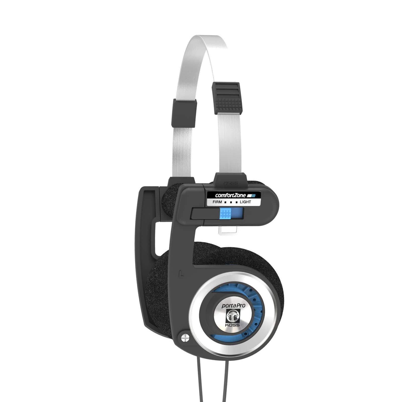 Porta Pro Classic On-Ear Headphones, Retro Style, 3.5mm Wired Plug, Durable, …
