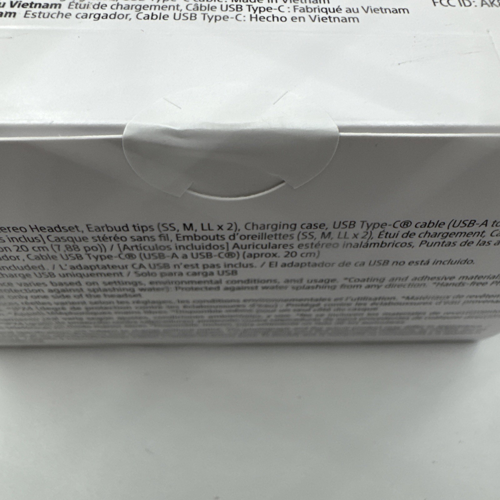 New-Sealed-Sony-Truly Wireless In-Ear Headphones-WF-C500-Black-Free Shipping!
