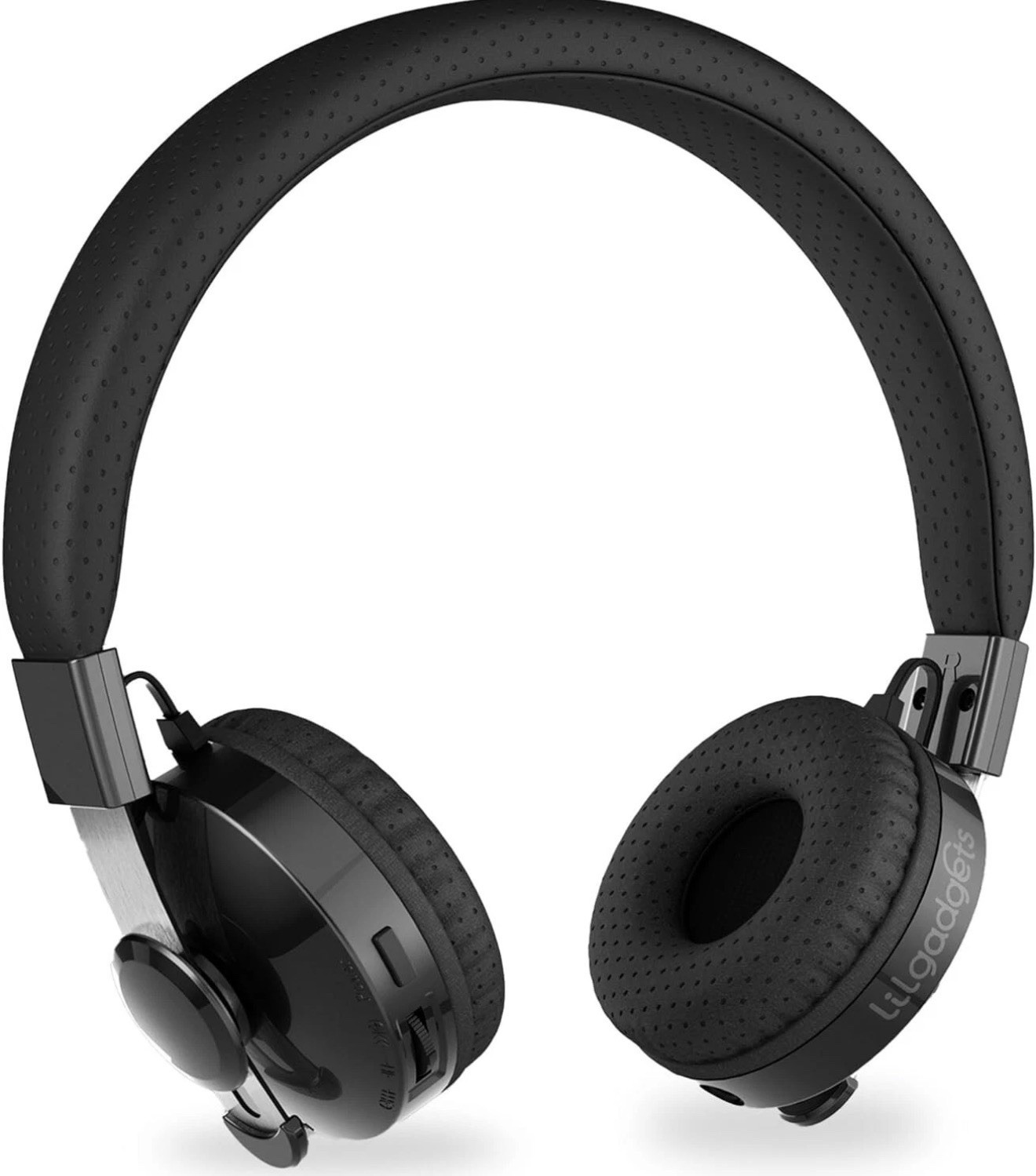 LilGadgets Untangled Pro Wireless Bluetooh Black, On-Ear Kids Headphones