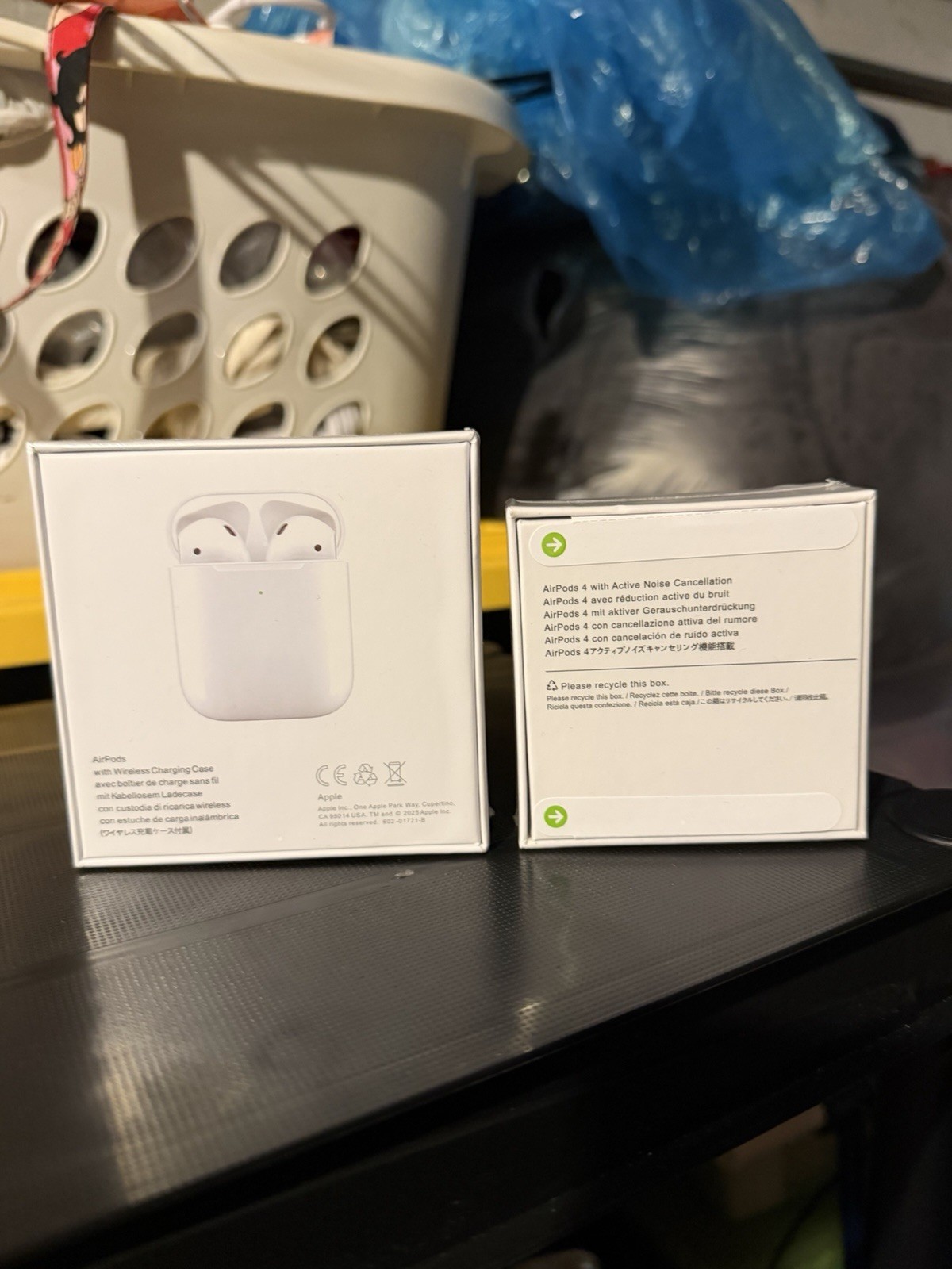 Apple AirPods 4 ANC Wireless Bluetooth USB-C White In-Ear Earbuds