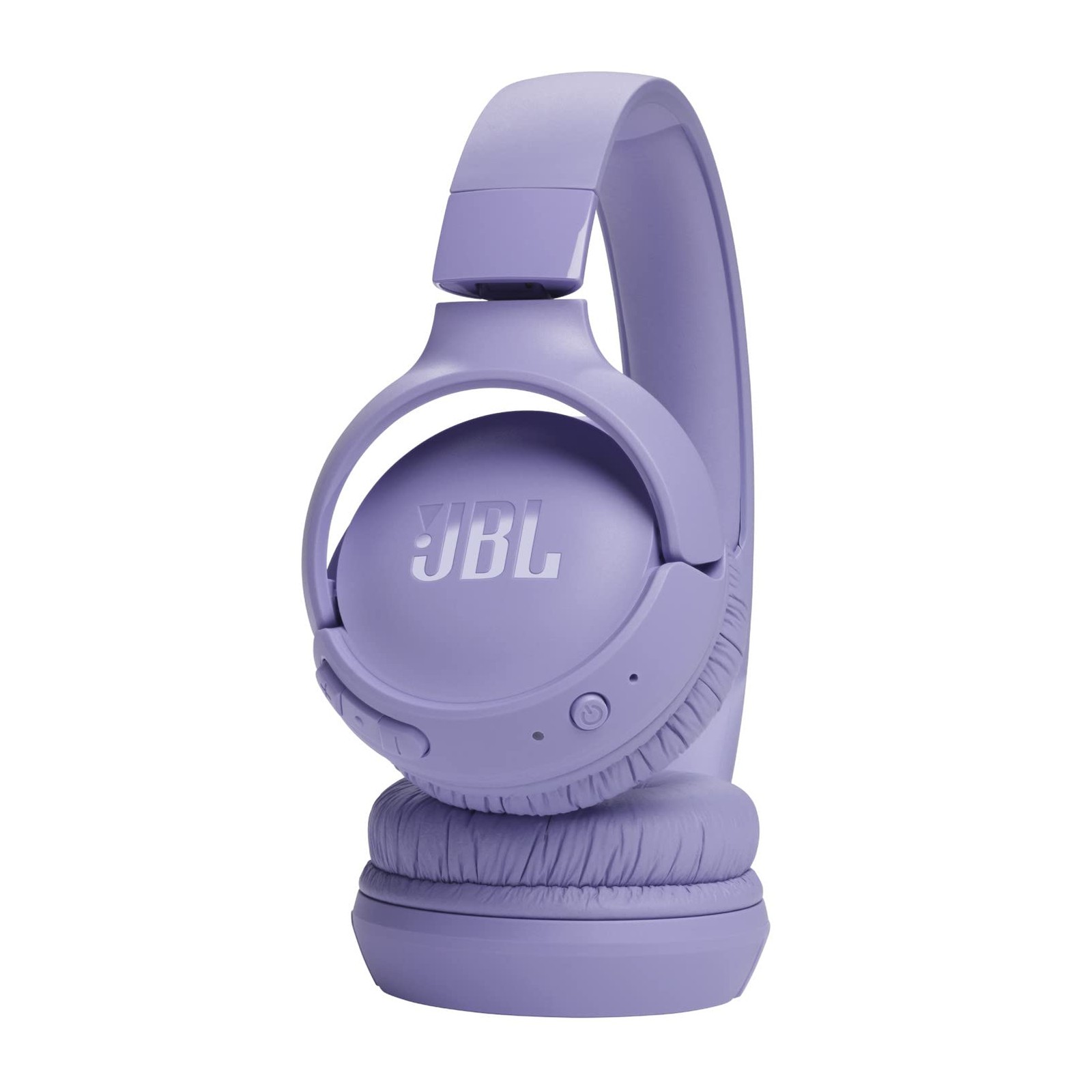 JBL TUNE 520BT Bluetooth On-Ear Headphones, Purple, 57H, USB-C, Multi-Point