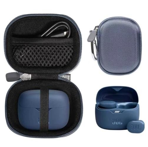 Case for JBL Tune Buds True Wireless Noise Cancelling Earbuds () Blue