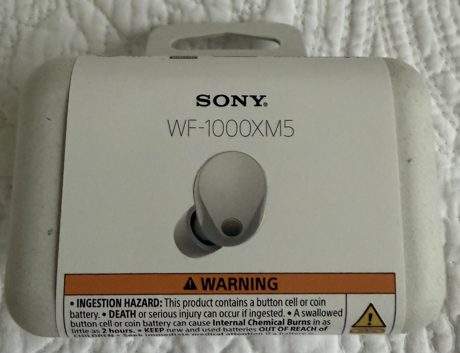Sony WF-1000XM5 Wireless Noise Cancelling Earbuds – Silver