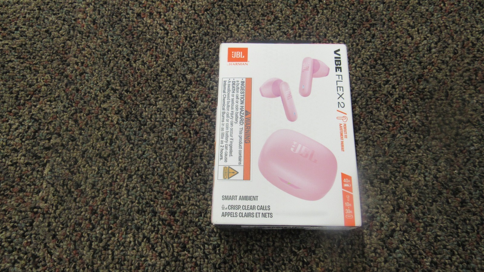 Earbuds True Wireless – JBL Vibe Flex 2 – Pink