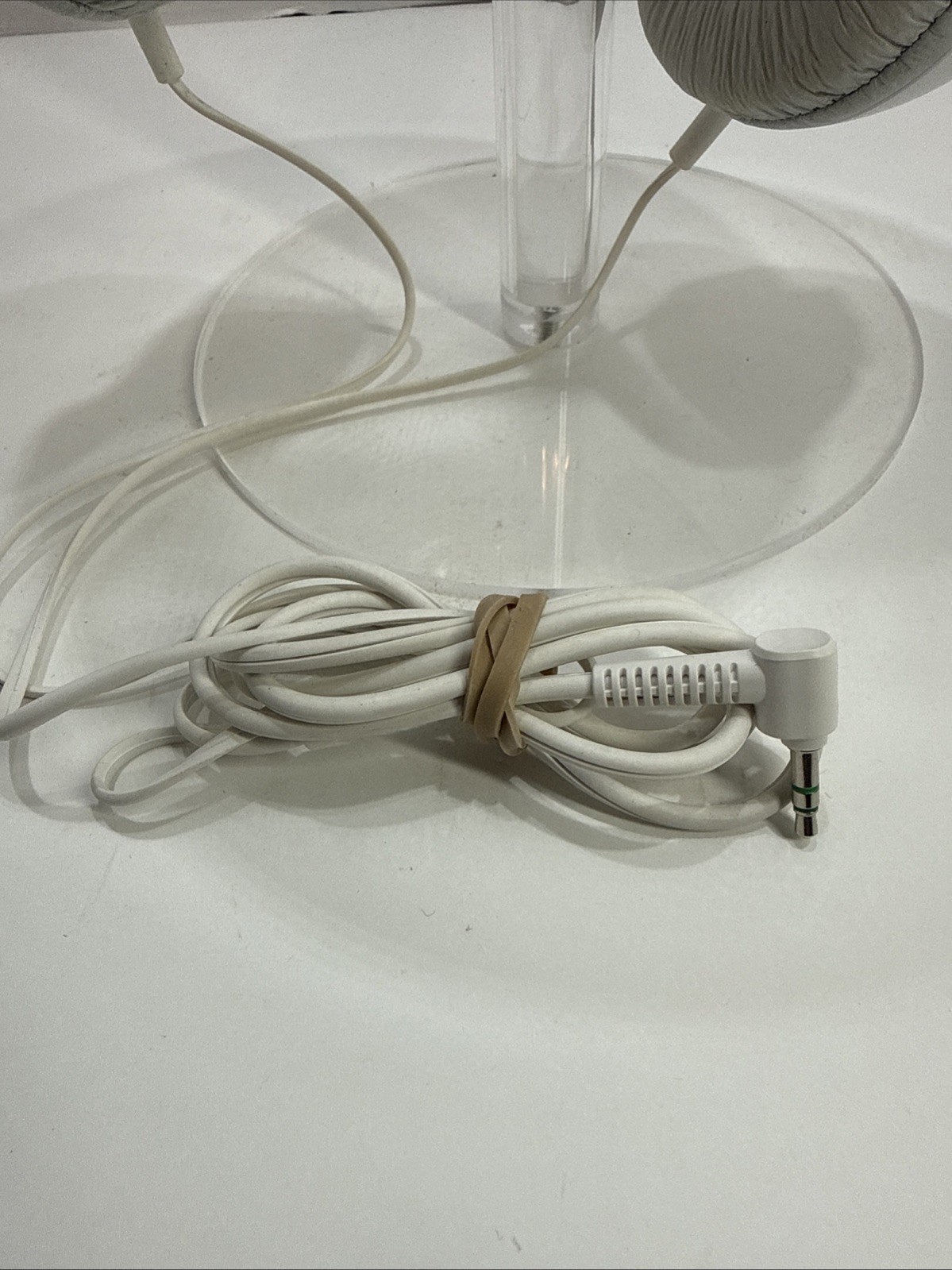 Sony Headphones MDR-ZX110 Audio Headband White 3.5mm Jack Tested