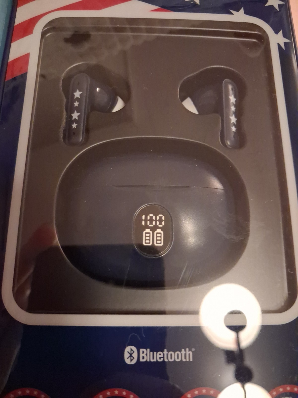 LIBERTY-AIR True Wireless Bluetooth In-Ear Earbuds Mic Touch Control Blue/White