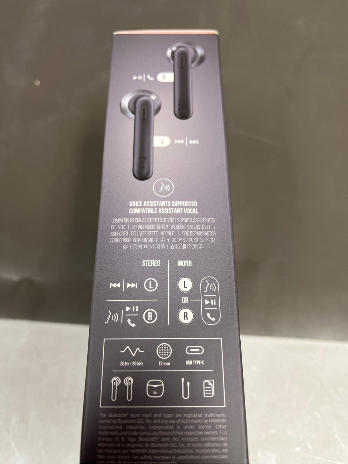JBL Tune 225 TWS In-Ear Earphones – True wireless headphones Black
