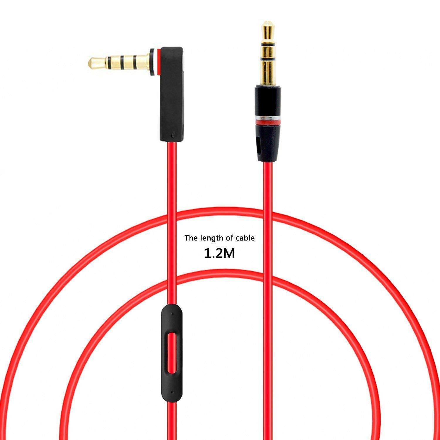 Original Replacement Cable/Wire for Beats by Dre Headphones Solo/Studio/Pro/Deto