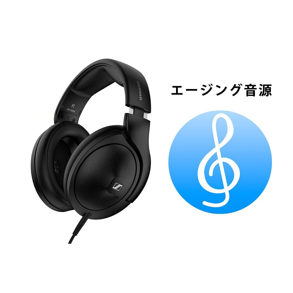 Sennheiser HD 620S Wired Over-Ear Closed Back Headphones Black
