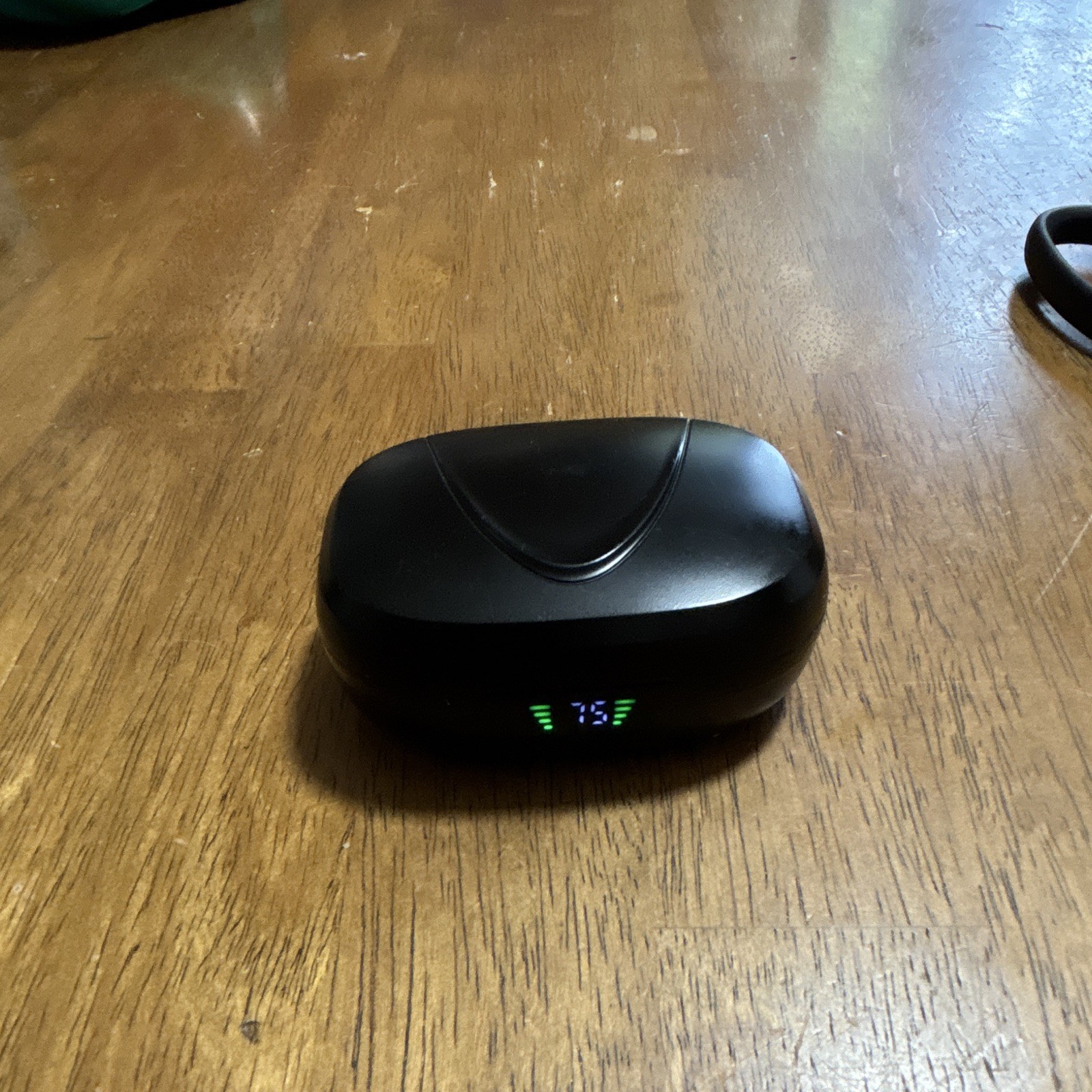 TWS BX17 Bluetooth Wireless Ear-Hook In-Ear Earbuds w/ Charging Case Black