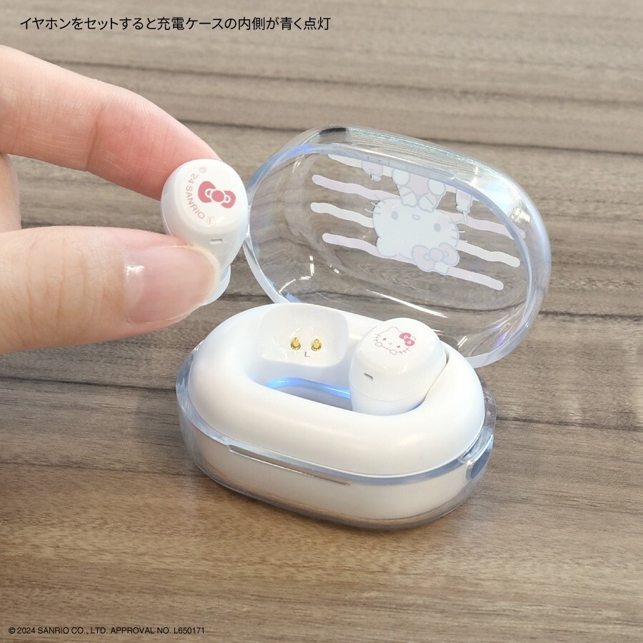Hello Kitty Wireless Stereo Earphones SANG-458KT Gourmandise Sanrio 2024 New