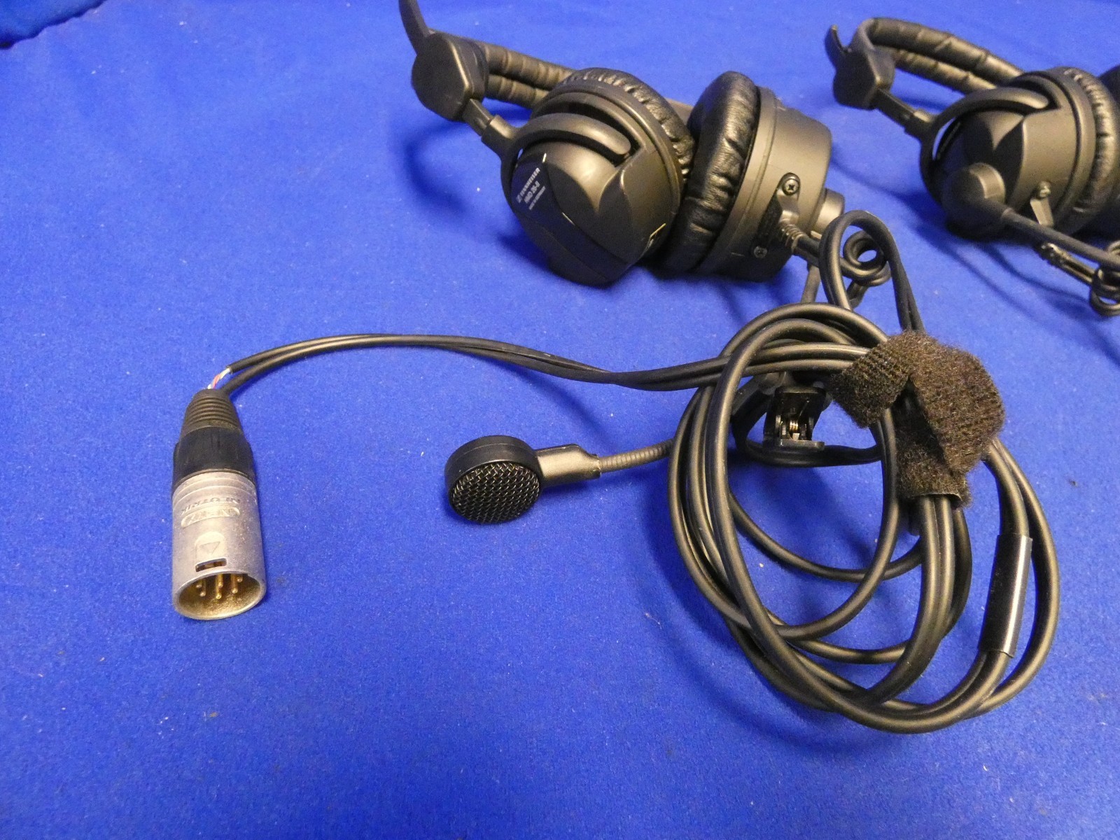 Sennheiser HMD26-II-600 Dual Muff Headsets QTY 3 (6-Pin Male Connection)