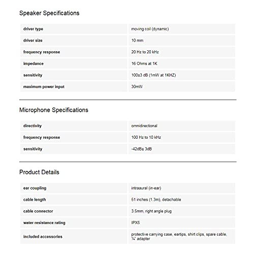 M6 Pro 2Nd Gen In Ear Monitors Noise Isolating Headphones With Microphone
