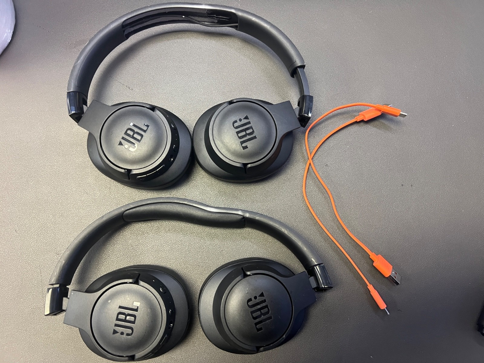 JBL Tune760NC LOT OF 2 – Active NC Bluetooth Headphones-BENT BUT WORKS!-4