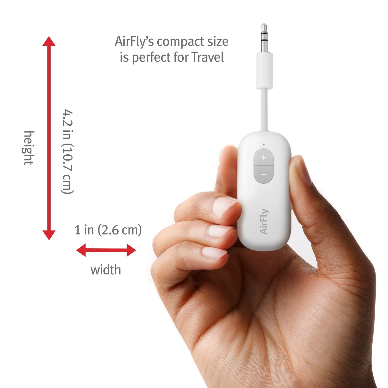 Twelve South AirFly Wireless Audio Adapter for AirPods Earbuds Headphones