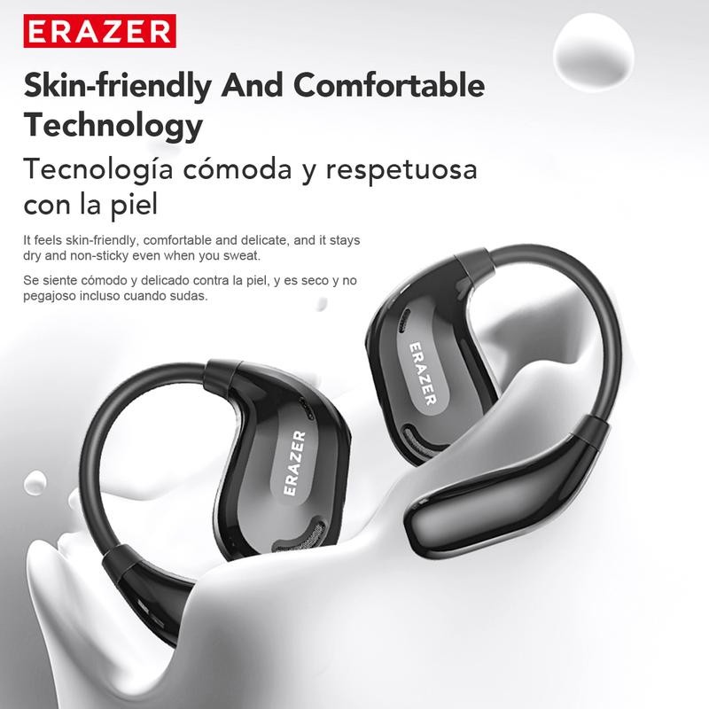 ERAZER XT66PRO Wireless Earbuds Bluetooth Headset AI Translator Beige+Earbag