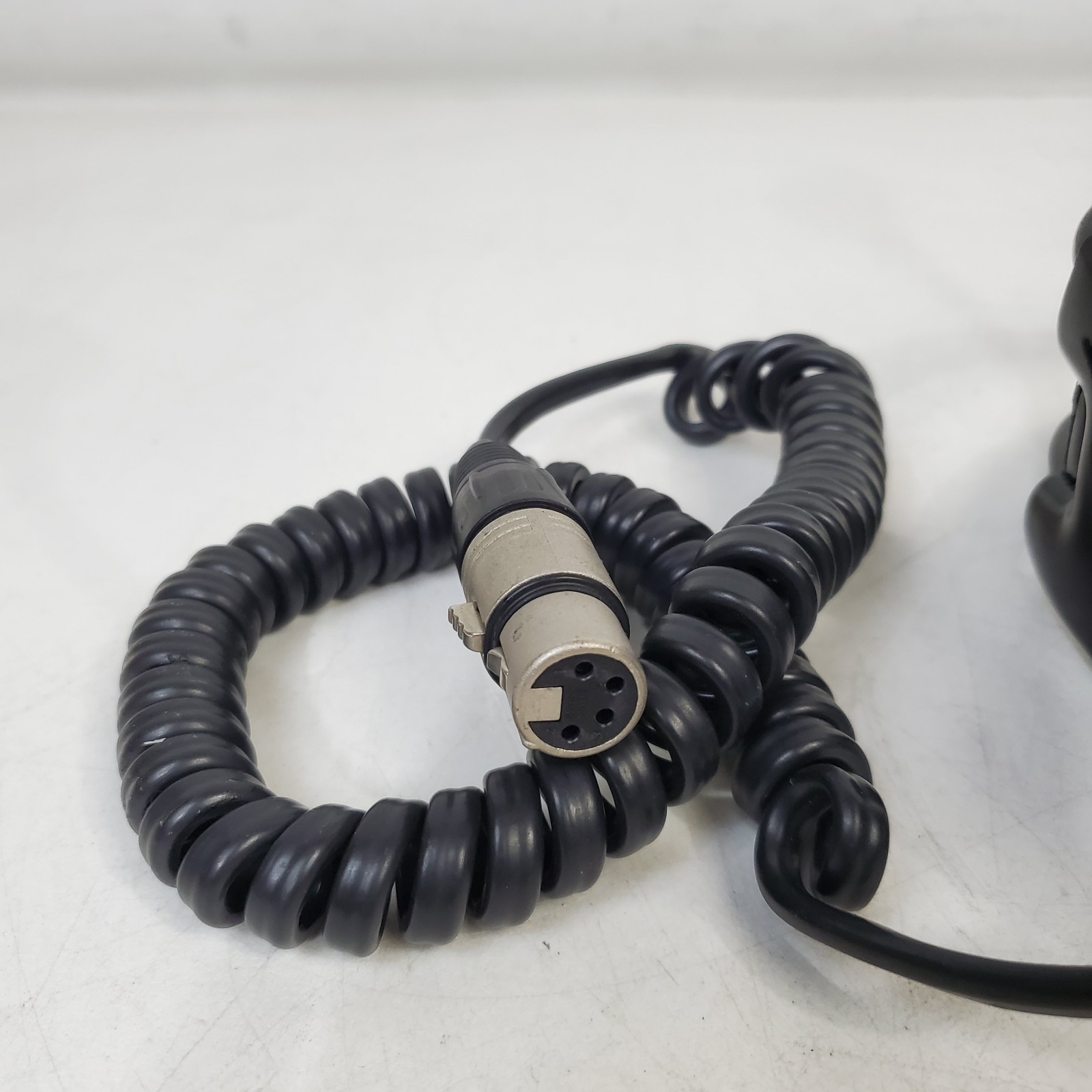 Vintage Clear-com Blue Single Muff Production Headset 4-Pin Female XLR