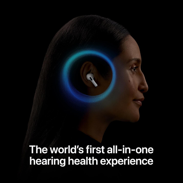 NEW Apple Airpods Pro 2 Wireless Earbuds Noise Cancellation Hearing Aid Feature