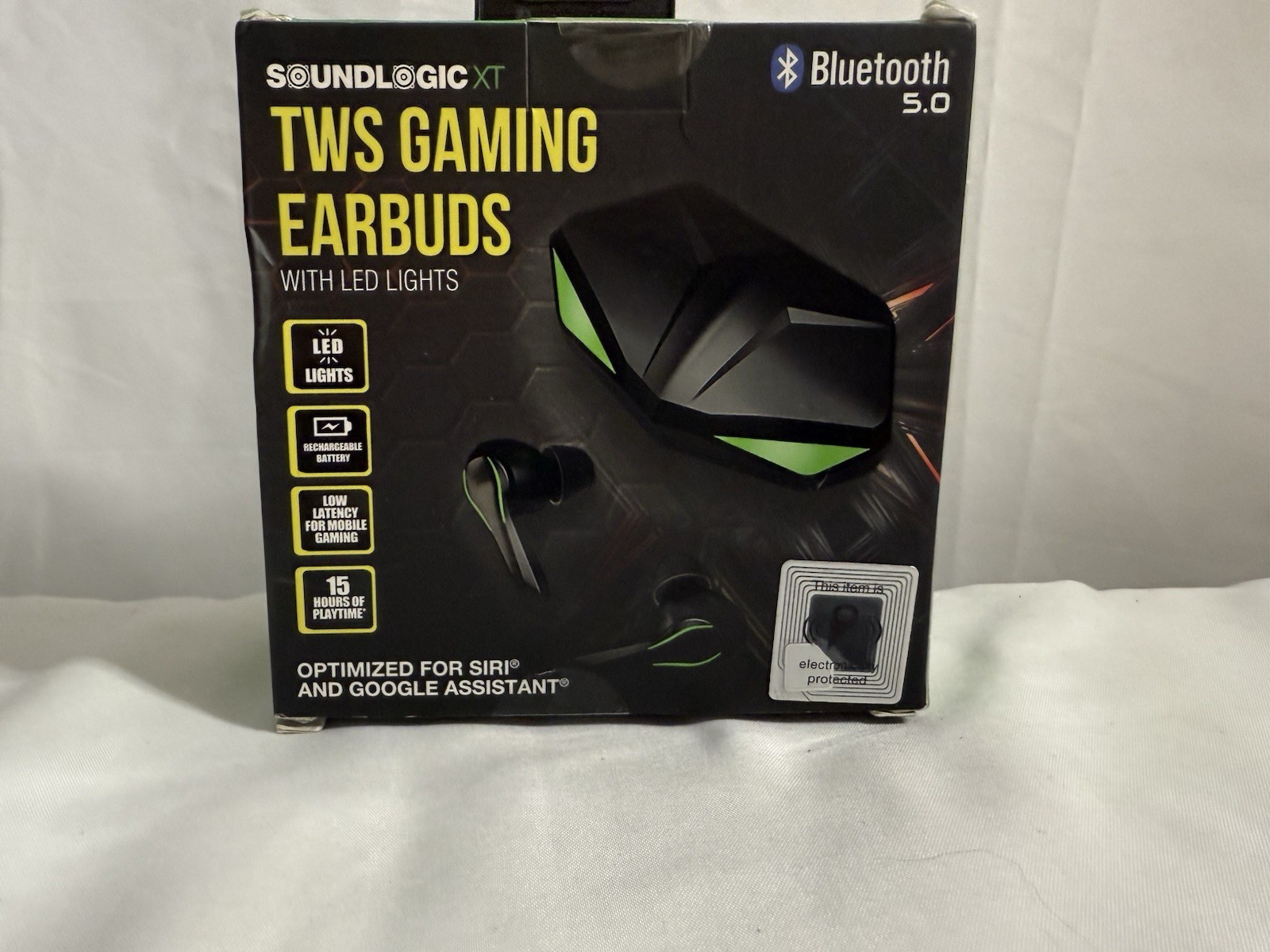 SoundLogic XT TWS Gaming Earbuds With LED Lights