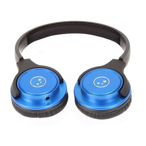 Able Planet Musicians’ Choice Headphones + Bonus Sound Isolation Earbuds (BLUE)