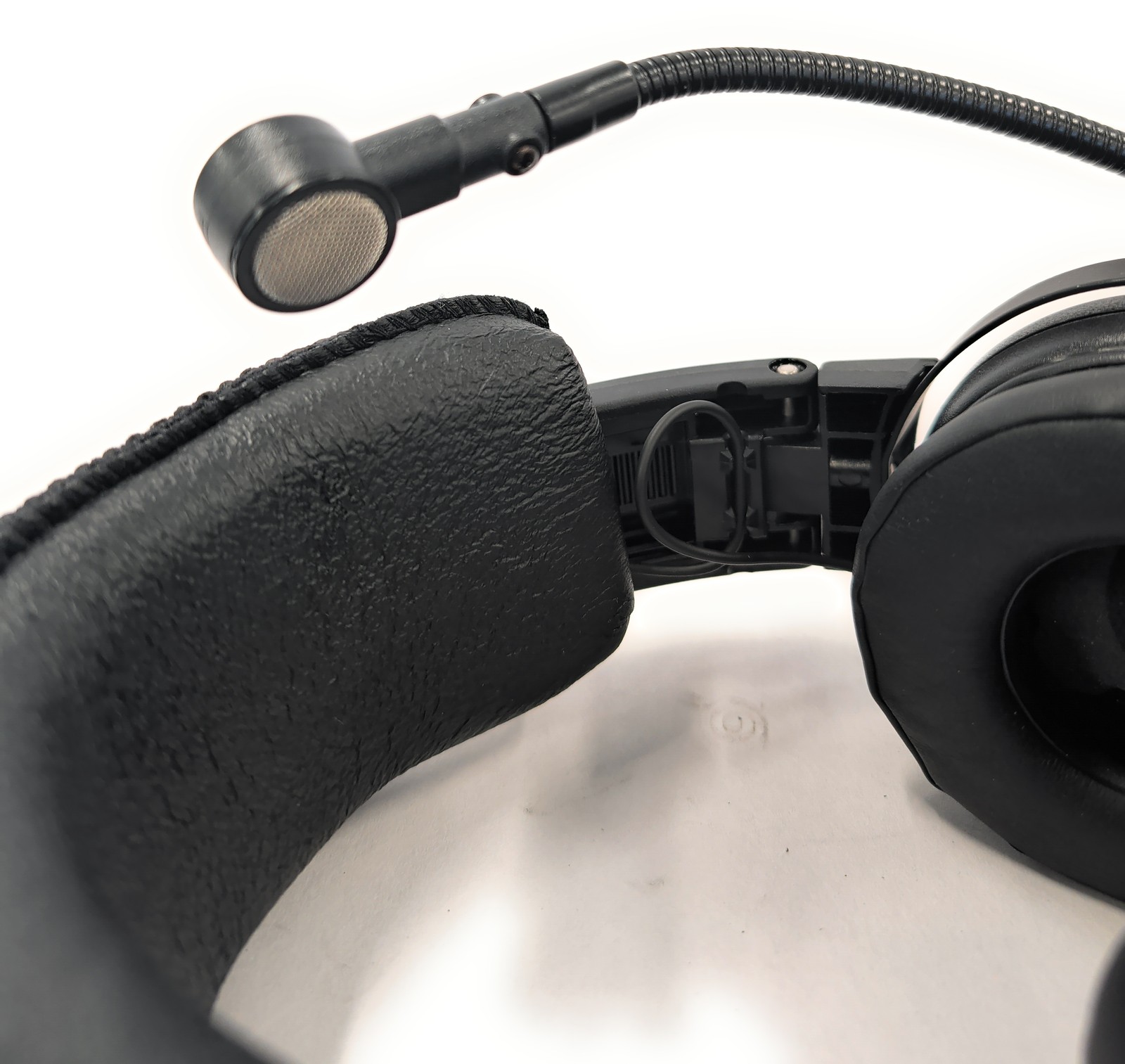 RTS HRF-2 Dual-Sided Headset with Dynamic Boom Microphone XLR 5-Pin Male