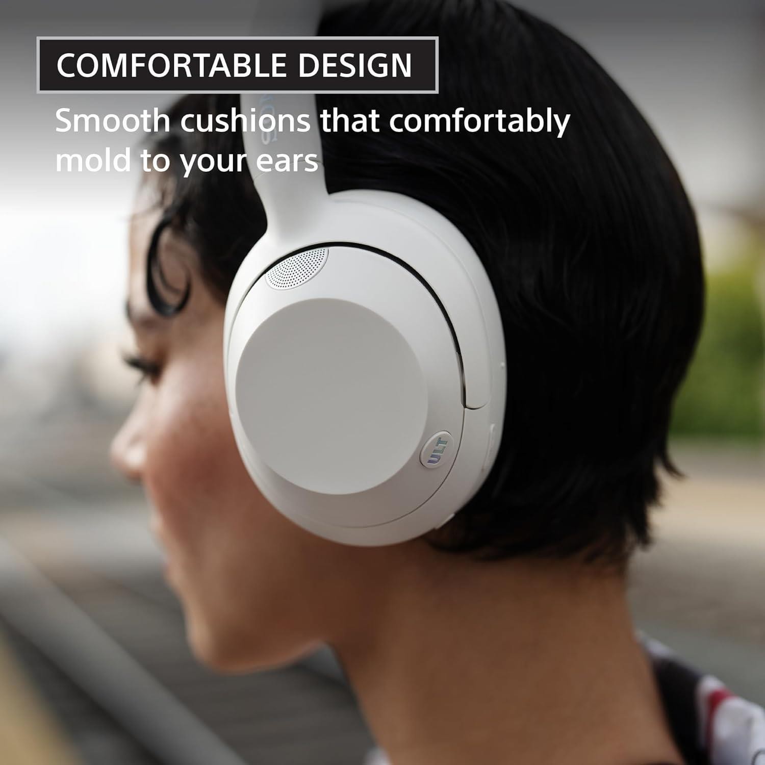 Sony ULT WEAR Wireless Noise Cancelling Headphones Black Excellent Cond.