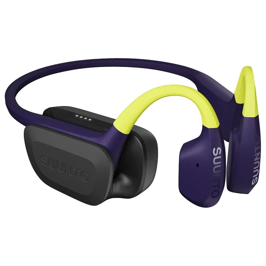 Suunto AQUA Swimming Bone Conduction Bluetooth Headphones with MP3 Player, Blue