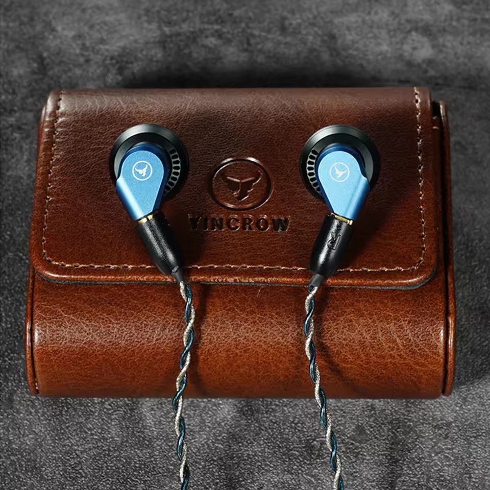 Yincrow Calf 3.5/4.4mm Plug HIFI In-ear Earbud Monitor 14.6mm Dynamic Drive