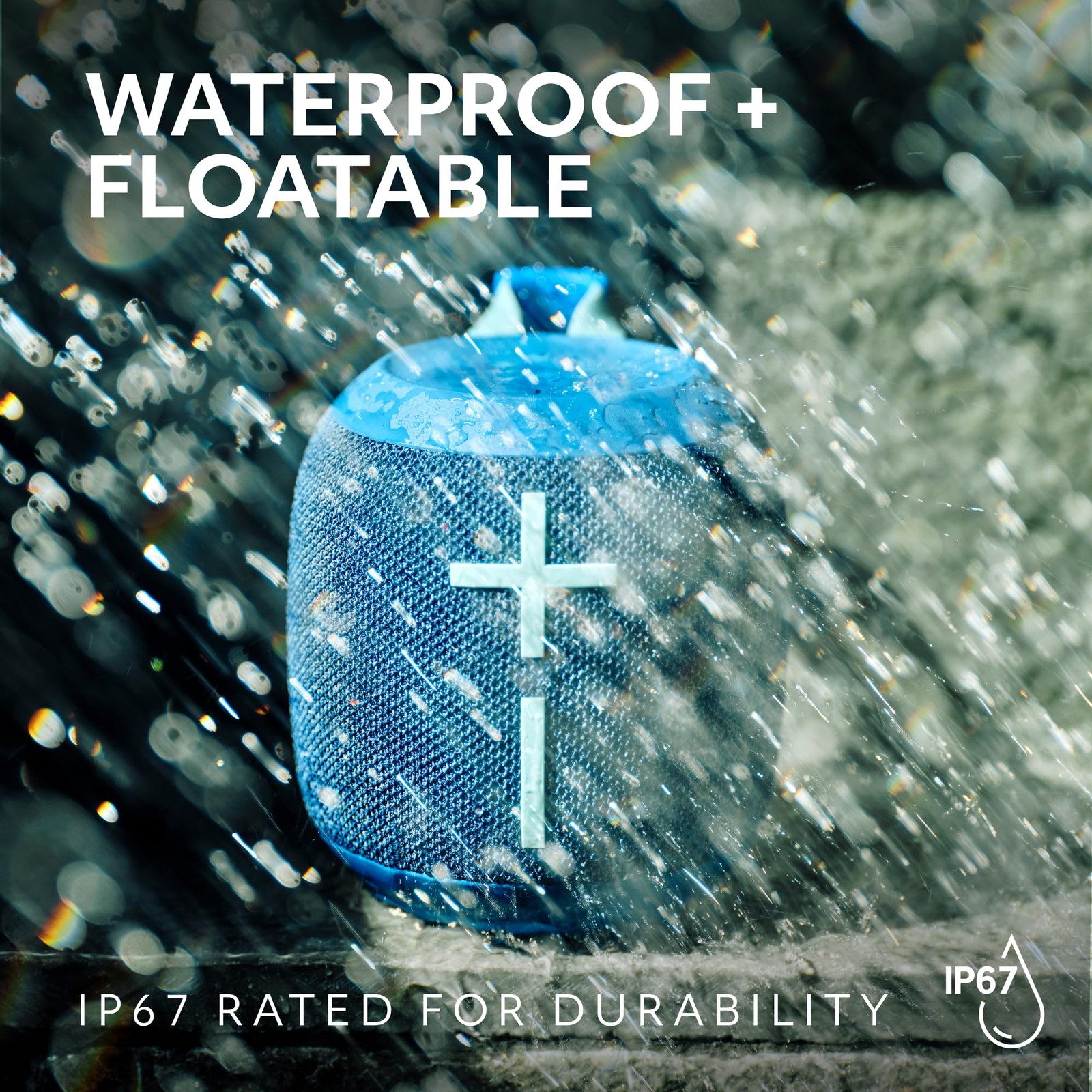 Ultimate Ears WONDERBOOM 4 Portable Waterproof Bluetooth Speaker with Black