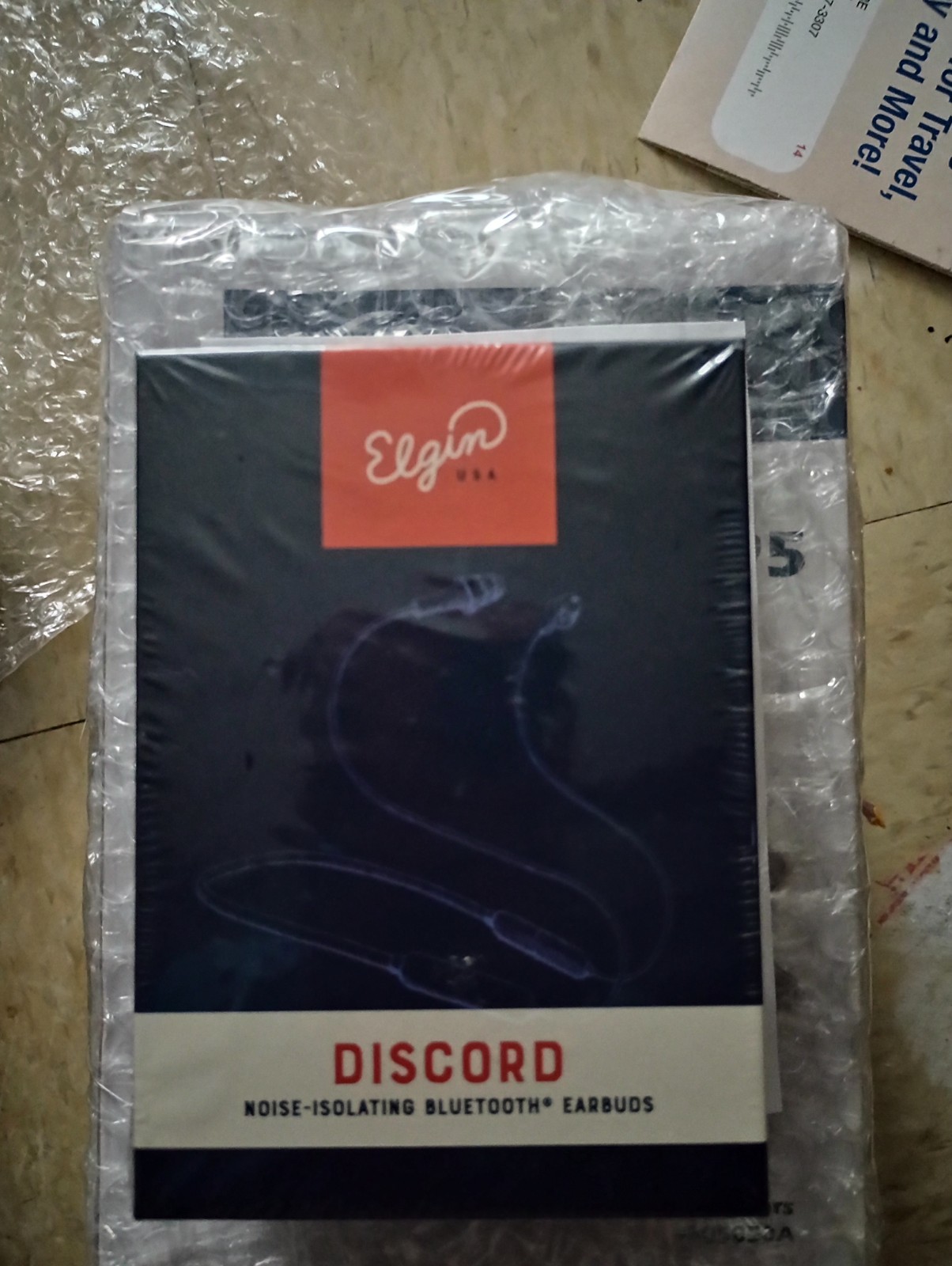 Elgin Discord Bluetooth Earplug Earbuds, OSHA Compliant Ø8mm 14 hours battery LF