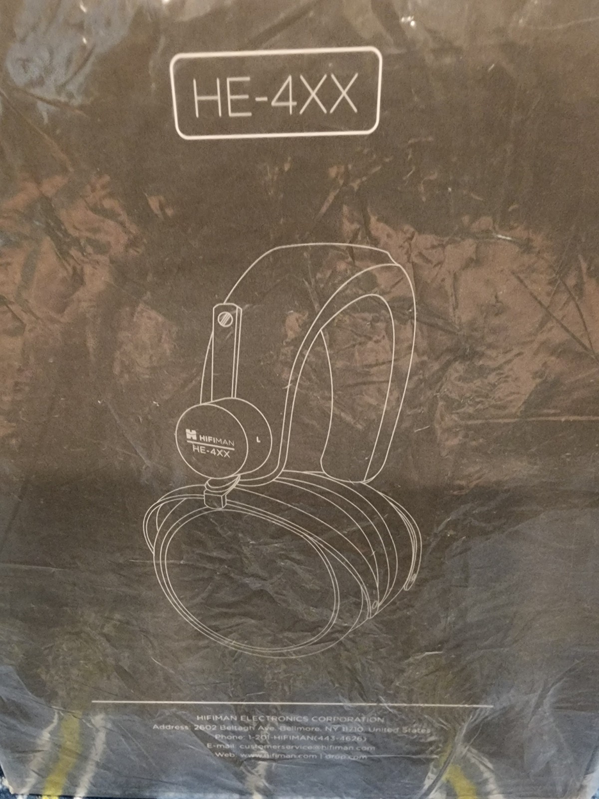 DROP + HIFIMAN HE4XX Planar Magnetic Headphones New In Box (NIB) Factory Sealed