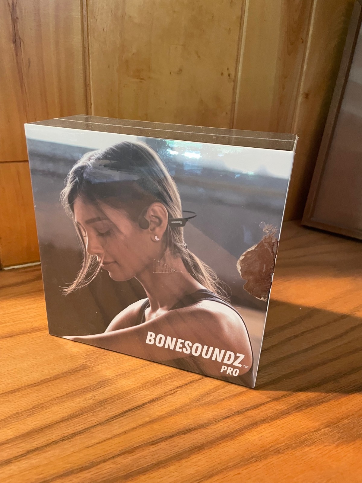 Bonesoundz Pro Wireless Headphones Pro Bone Conduction Graphite NEW & SEALED!!!