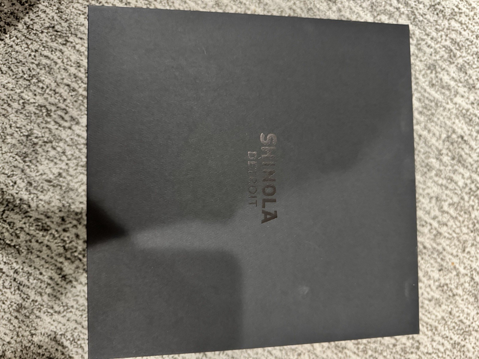 Shinola Detroit On-Ear Headphones Black Leather and Gloss Stainless Steel