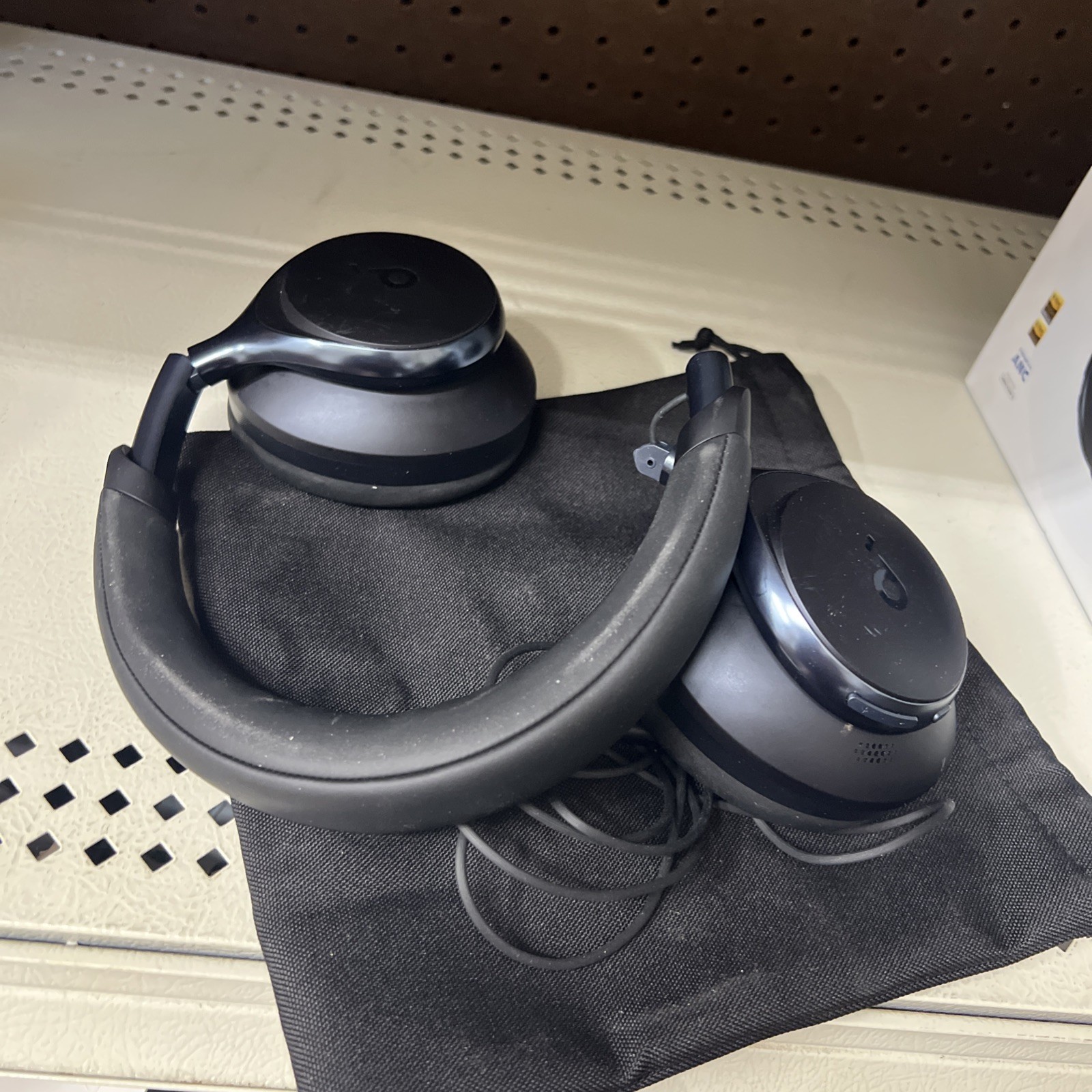 AS IS Soundcore by Anker Space One Over Ear Noise Canceling A3035Z11-HingeBroken