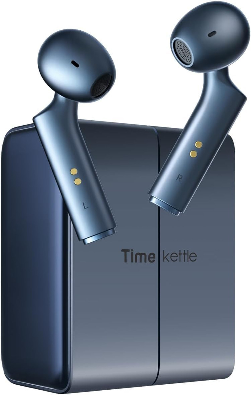 Timekettle W4 Translation Earbuds,Bone-Voiceprint Sensor for Clear Voice in Nois