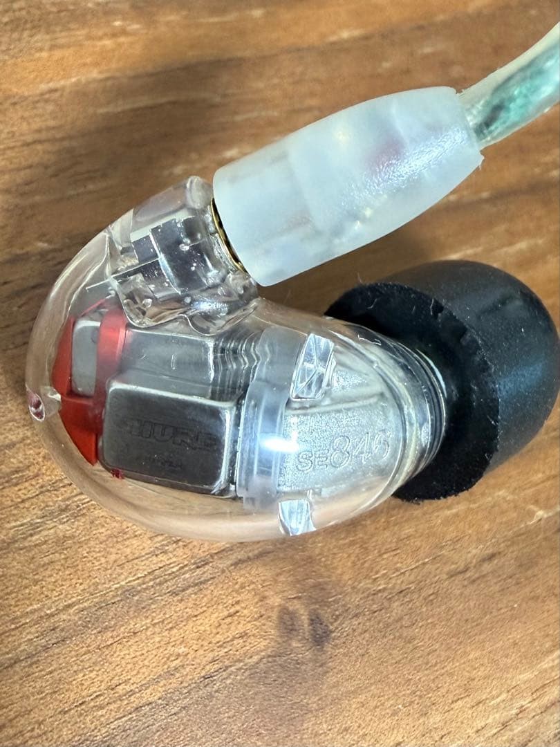 Shure SE846 Clear Wired In-Ear Monitor IEM Earphones Tested w/ OEM Cable