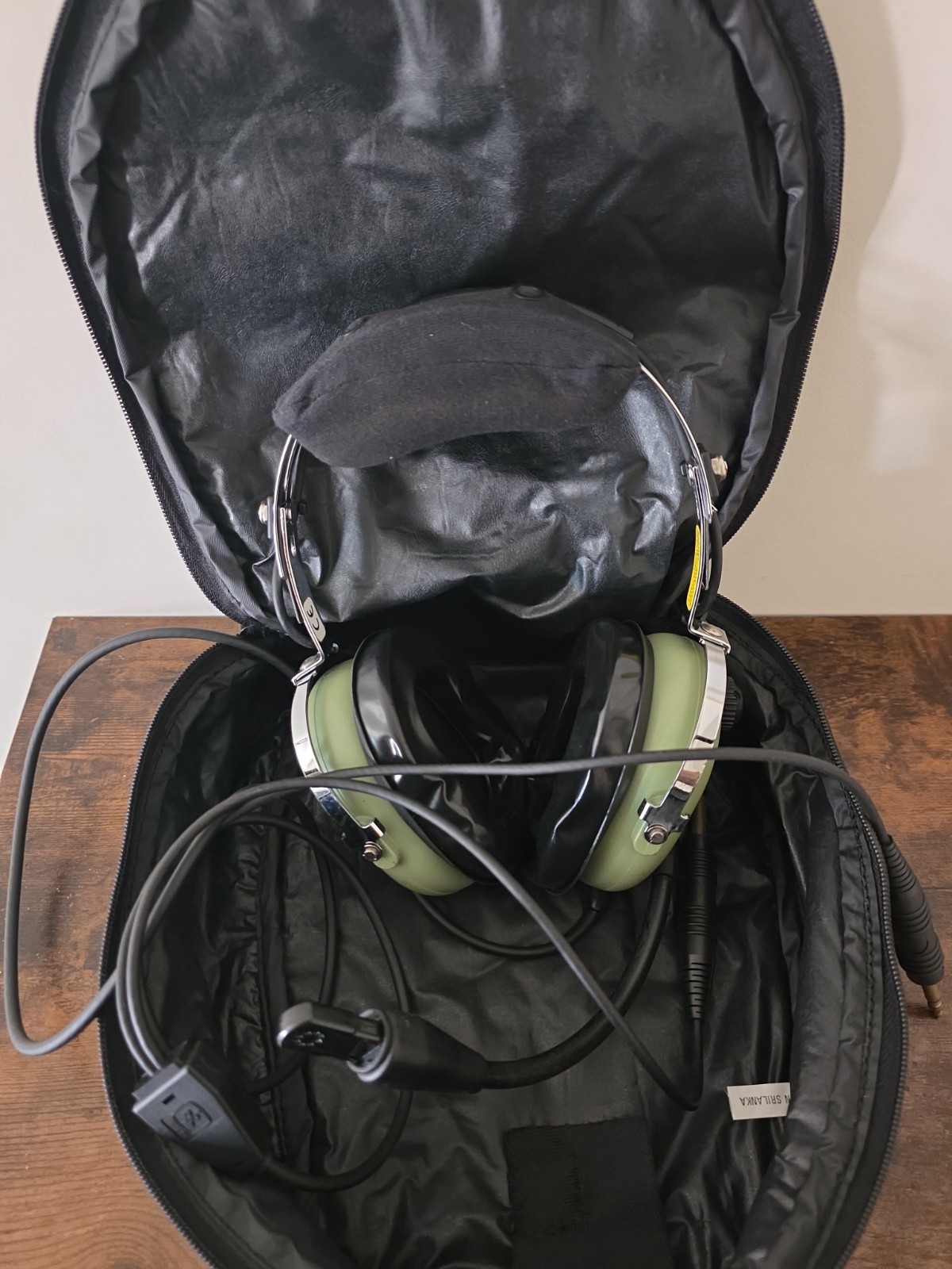 David Clark Headphones With Case