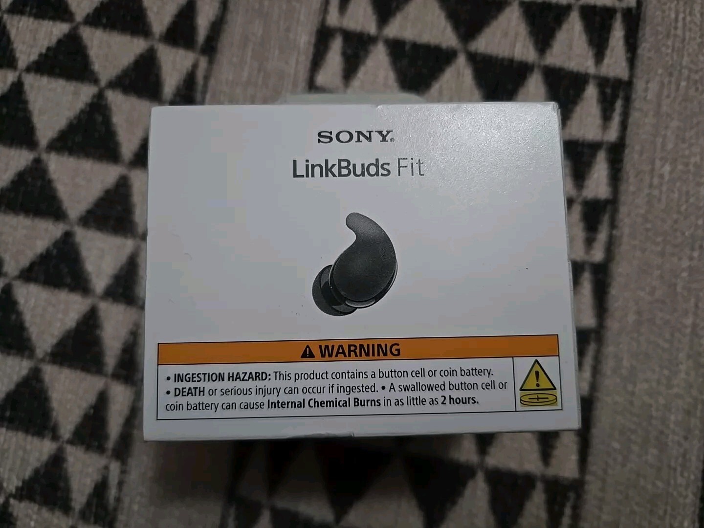 Sony LinkBuds Fit True Wireless Noise Canceling Earbuds – Black (WFLS910N/B) L