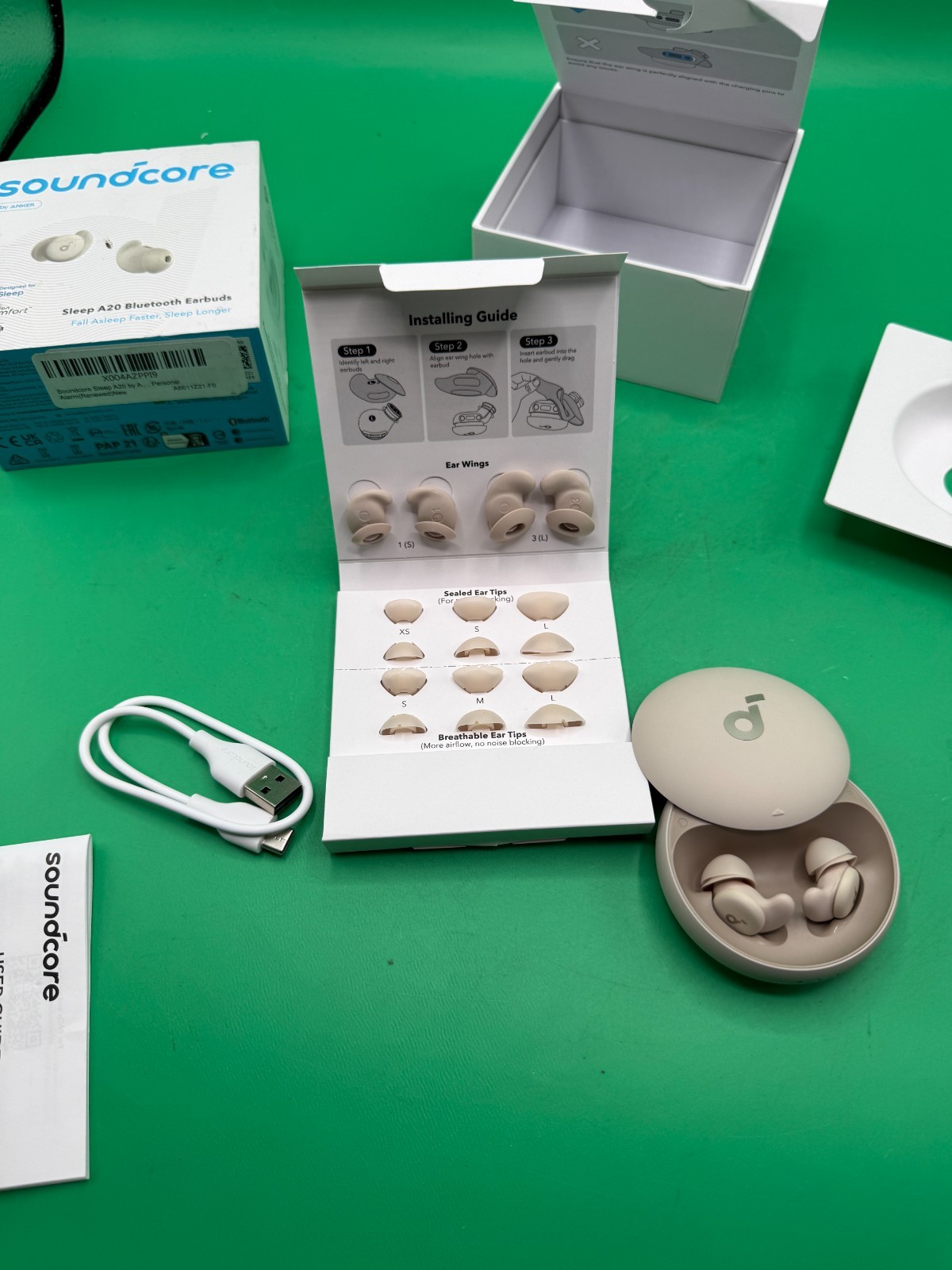Soundcore Sleep A20 Earbuds Noise-Blocking, Sleep Headphones with Monitoring