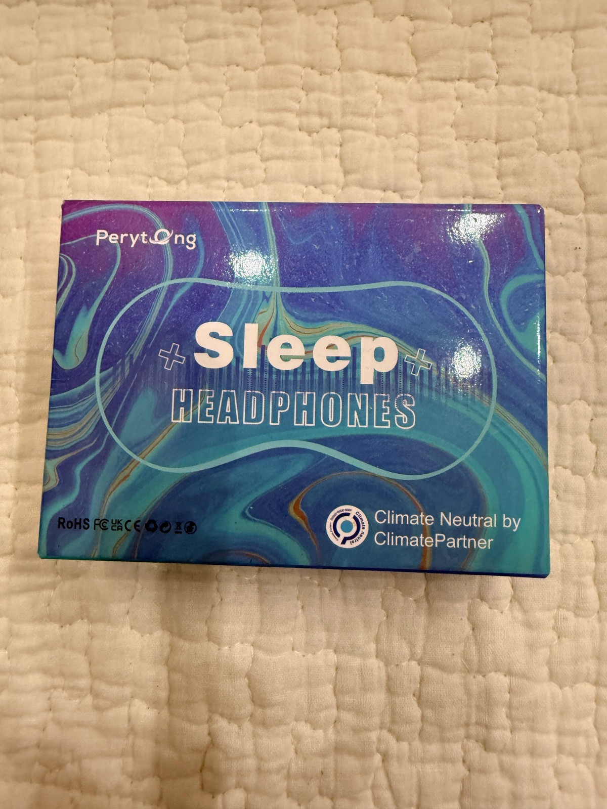 PerytOng Sleep Headphones Bluetooth Mask Headband Wireless for Sleeping