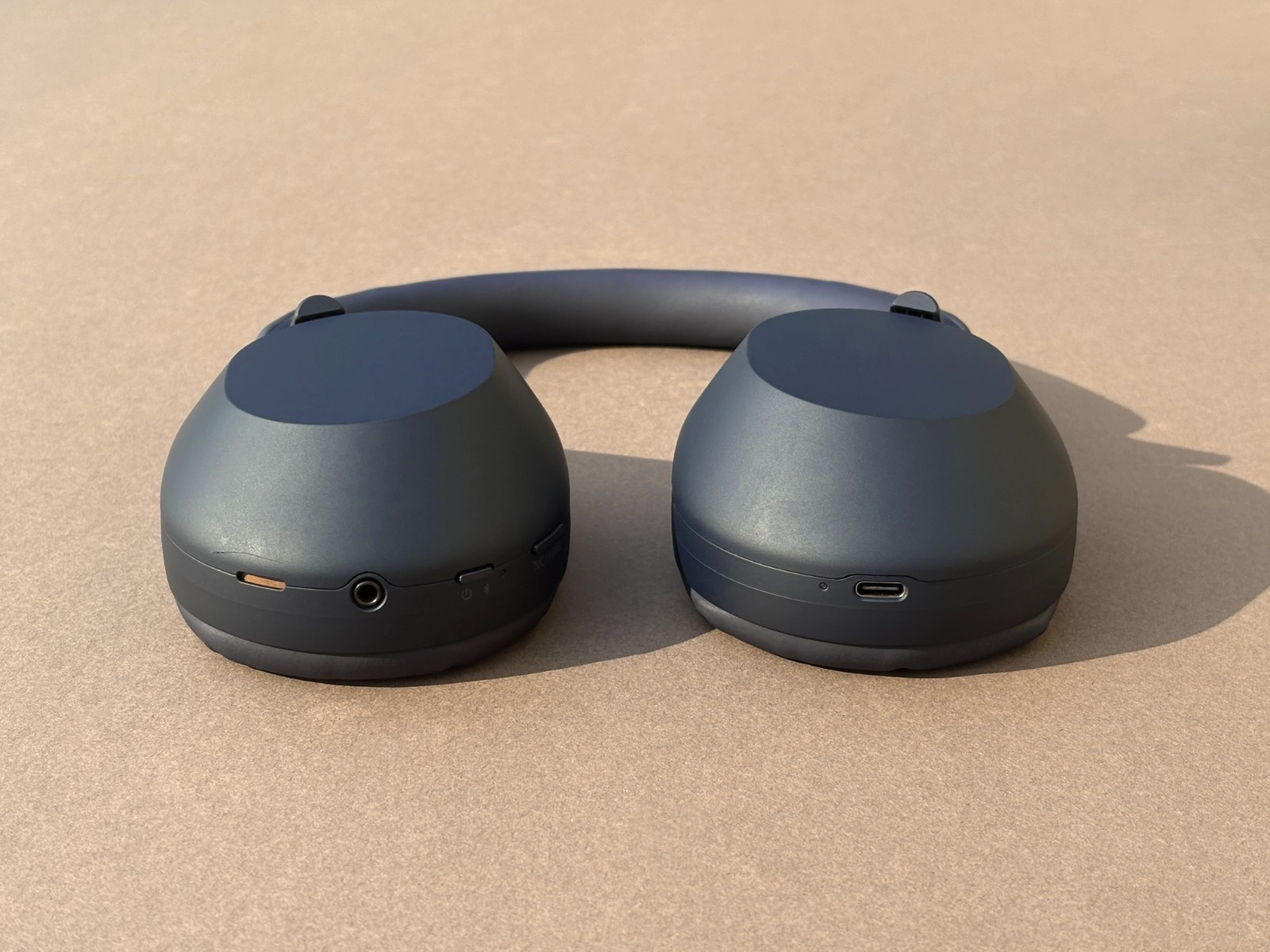 SONY WH-1000XM5 Wireless Noise Canceling Over Ear Headphones /w CASE – BLUE #VG