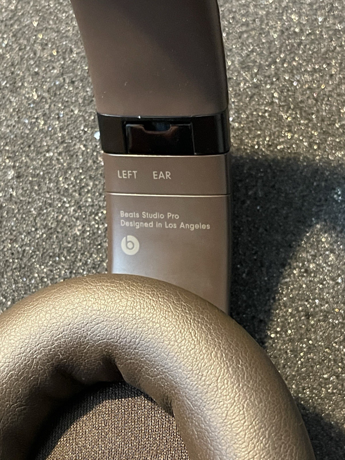 Beats Studio Pro Bluetooth Over-Ear Headphones Brown/Black w/ Case USB-C