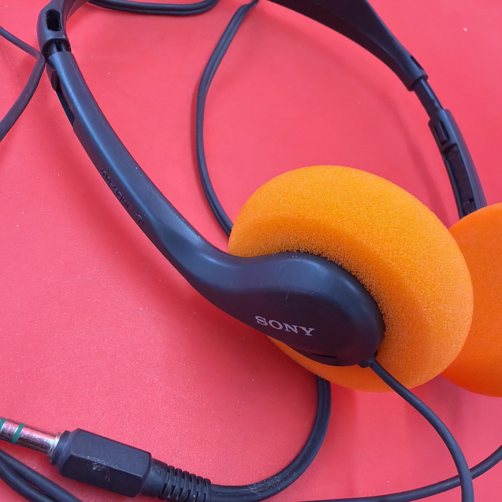 ? Sony MDR-007 Walkman Headphones Orange New Pads – Guardians of the Galaxy ?