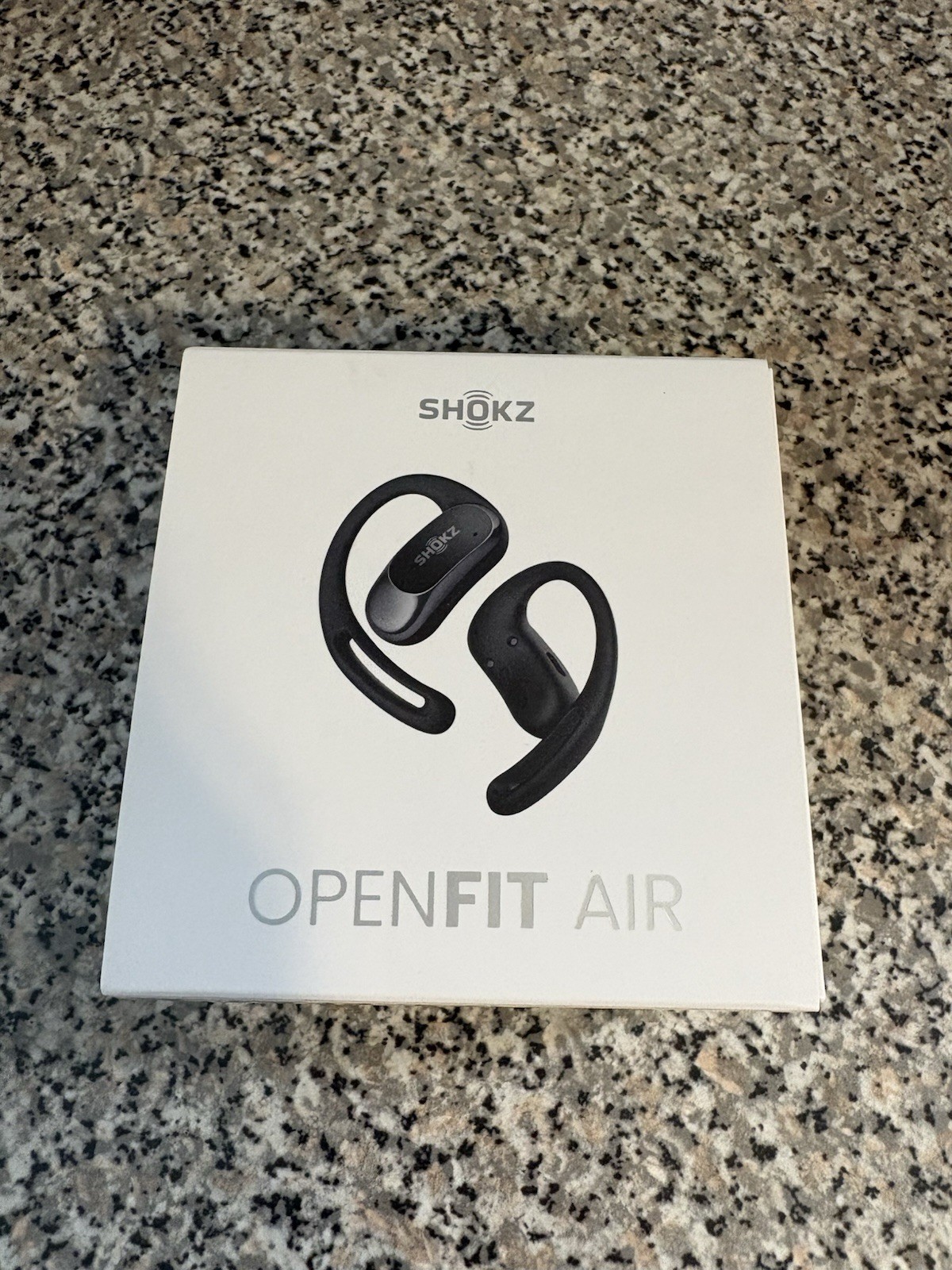 SHOKZ OpenFit Air Open-Ear True Wireless Bluetooth Headphones Black – Openbox