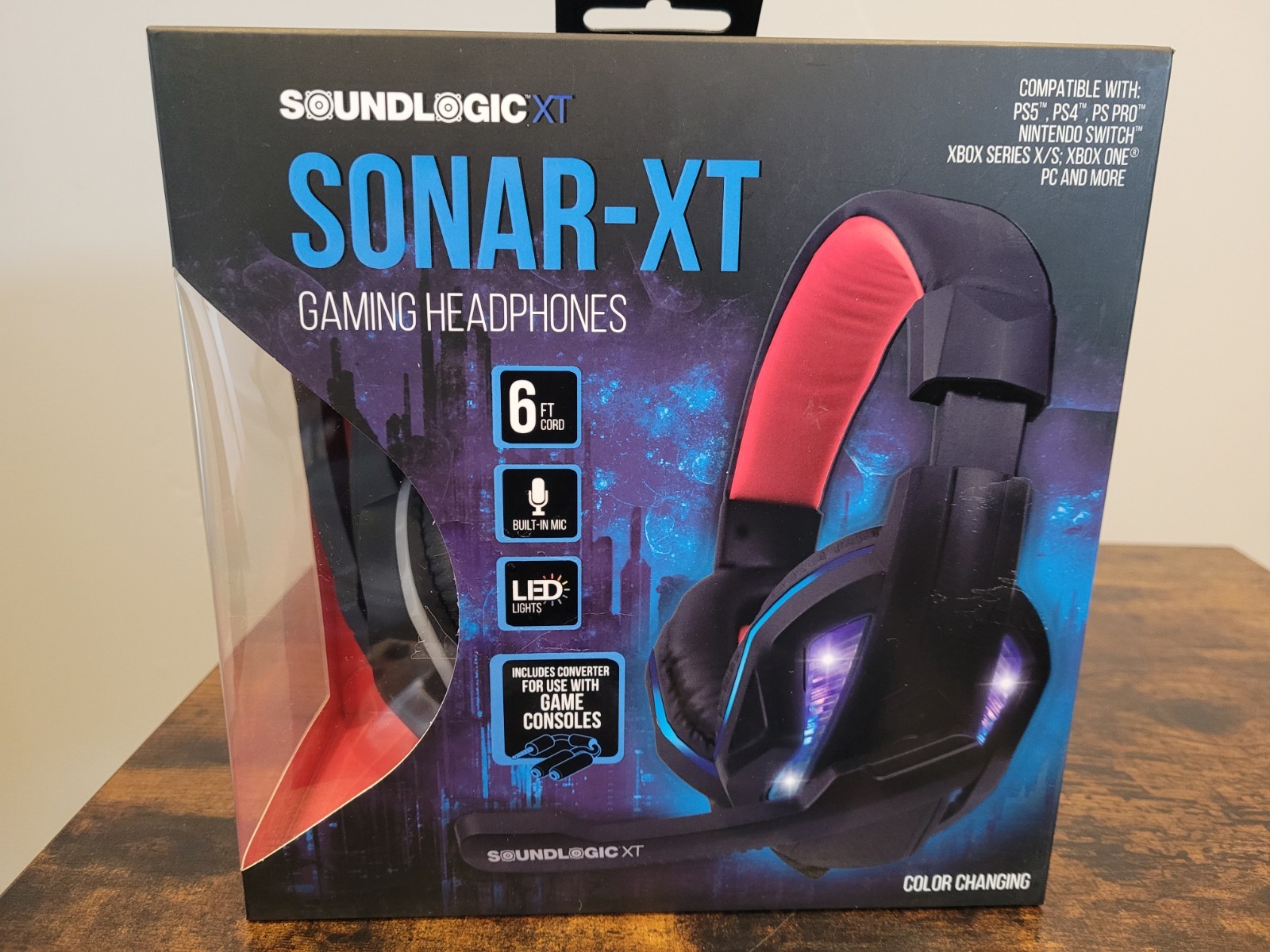 FACTORY SEALED SONAR-XT GAMING HEADPHONES FREE SHIP LOWER 48 STATES