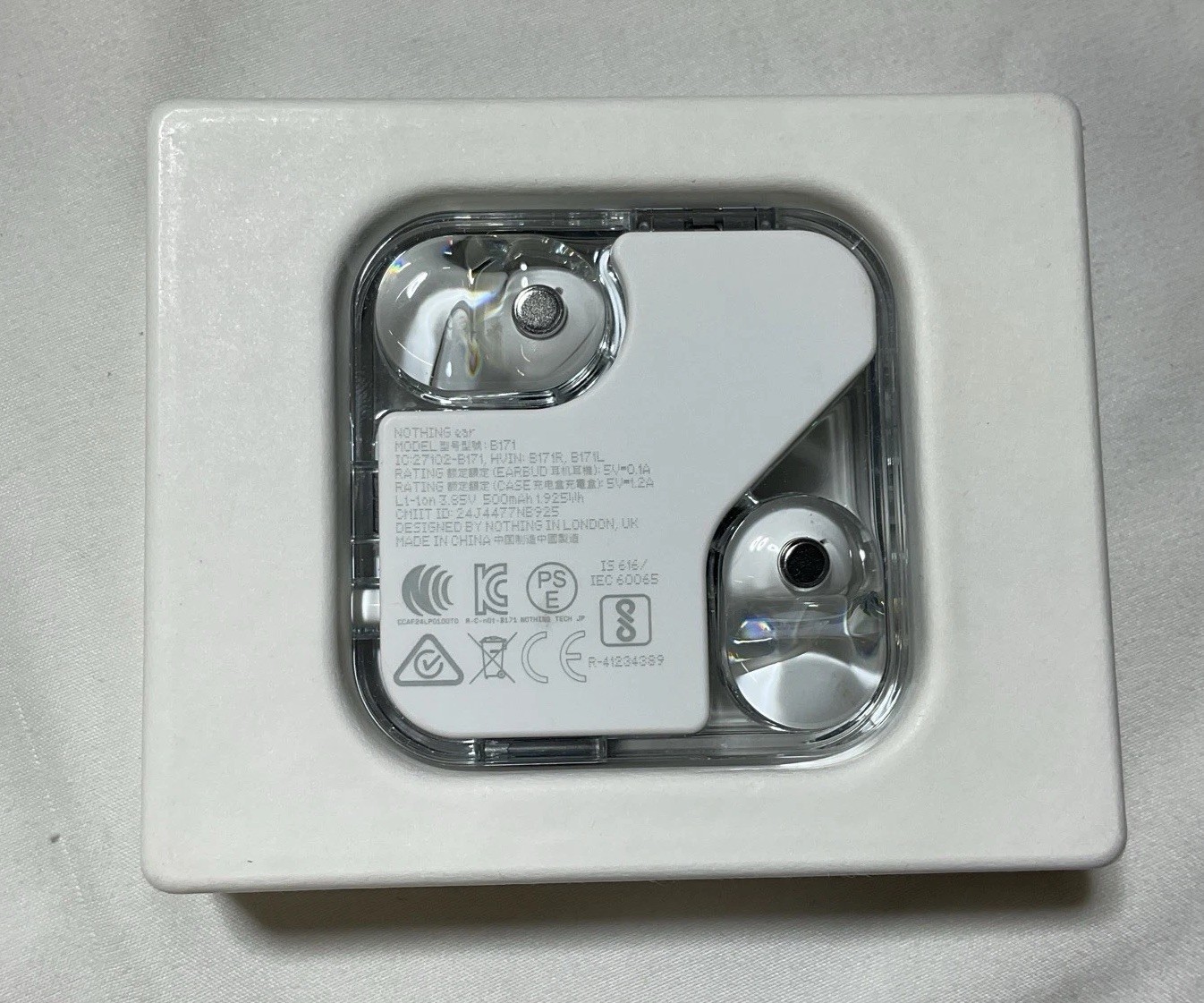 Nothing Ear Wireless Ear Buds Hi Res Audio Smart Active Noise Cancelling G2