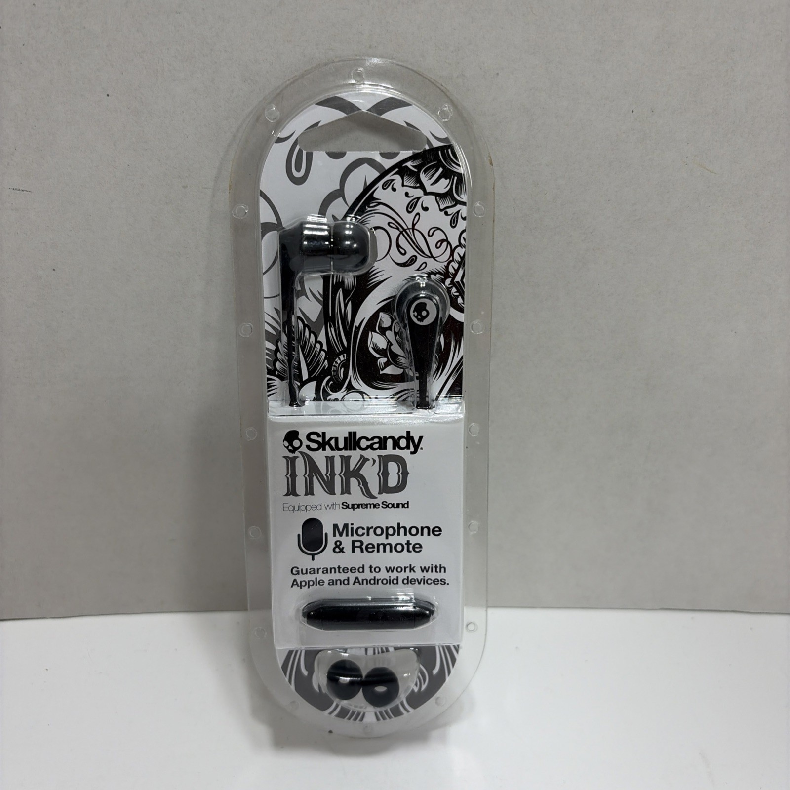 Skullcandy Ink’d S2IKDY-003 Earphone with In-Line Microphone BLACK