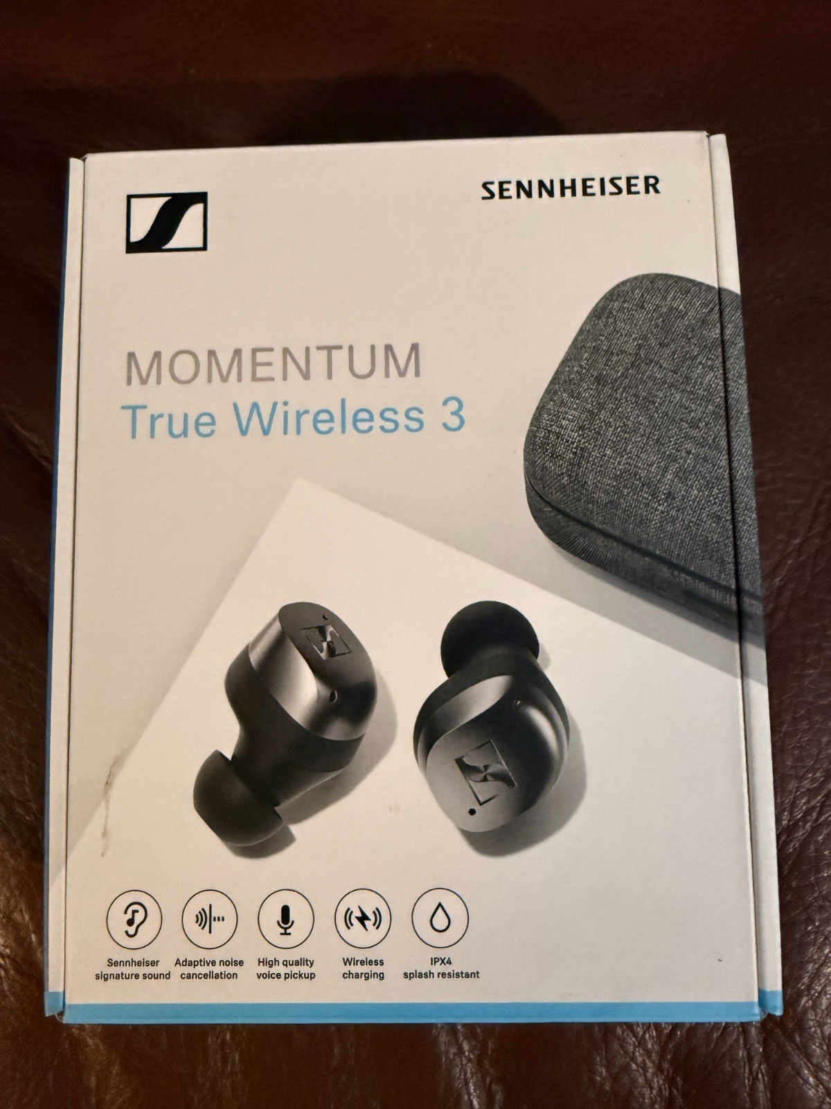 Sennheiser Momentum True Wireless 3 Earbuds w/ANC, Multipoint Connect, Graphite