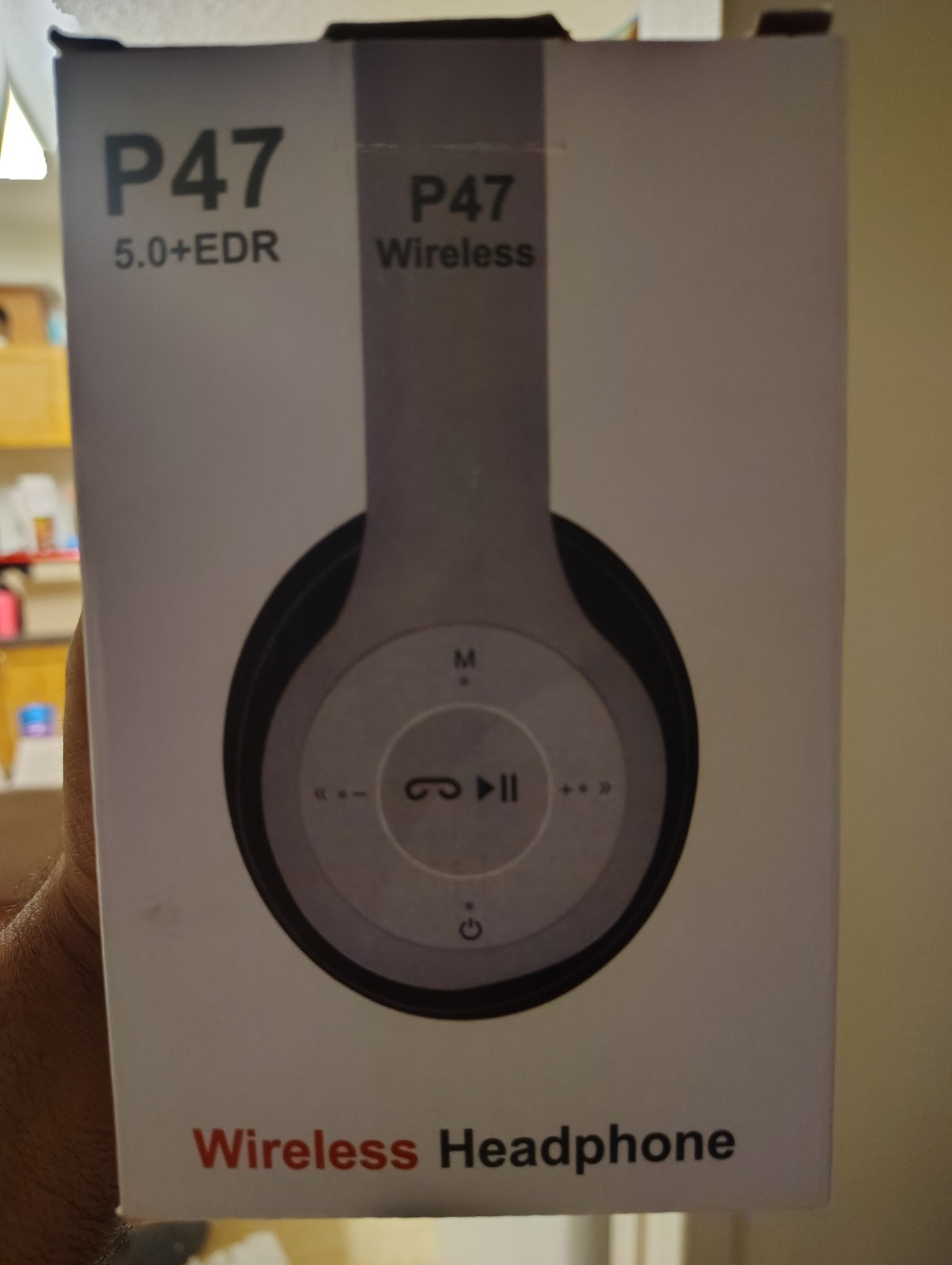 P47 Wireless Bluetooth Over the Ear Headphones US Seller