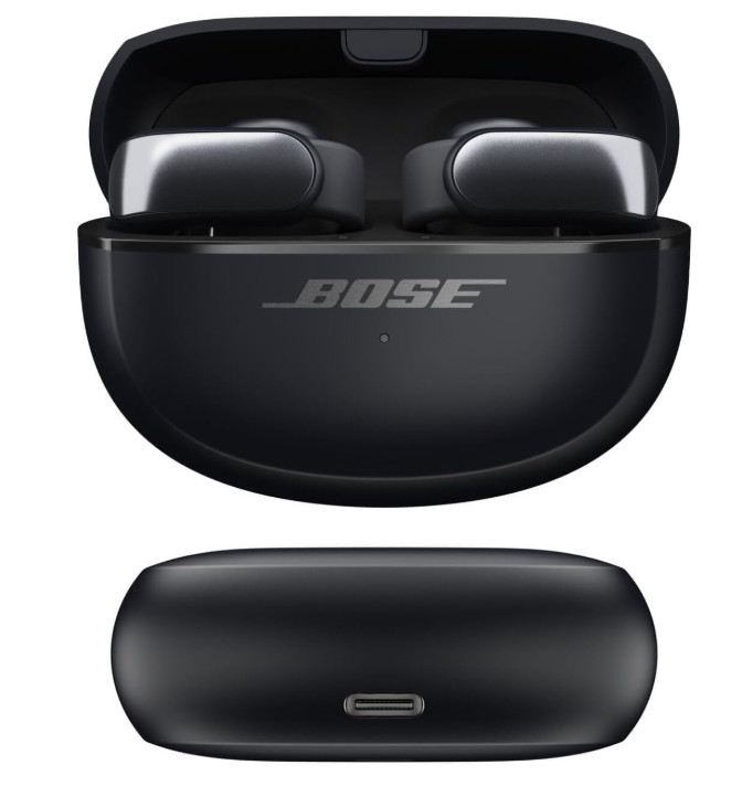 Bose Ultra Open-Ear True Wireless Open Earbuds, Black